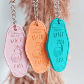 Keychain beach days orange